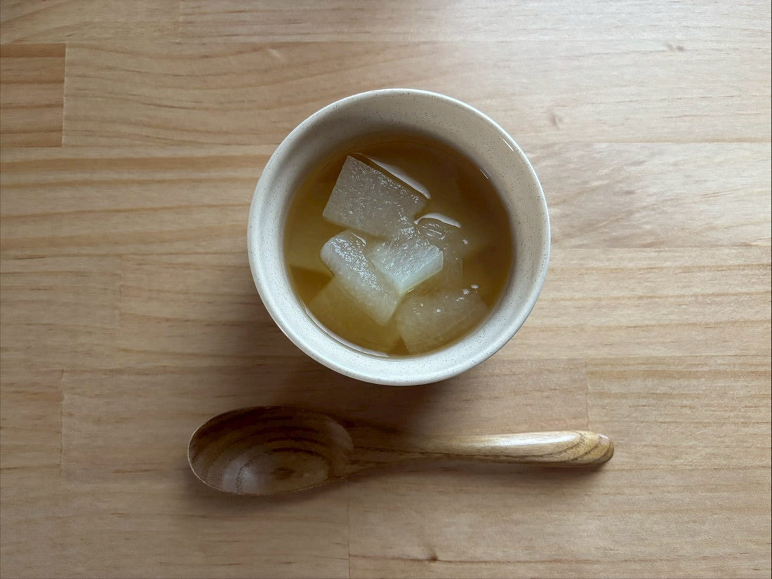 【味わいだし】冬瓜のあっさりスープ