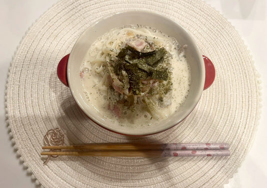 【味わいだし】明太豆乳だしうどん