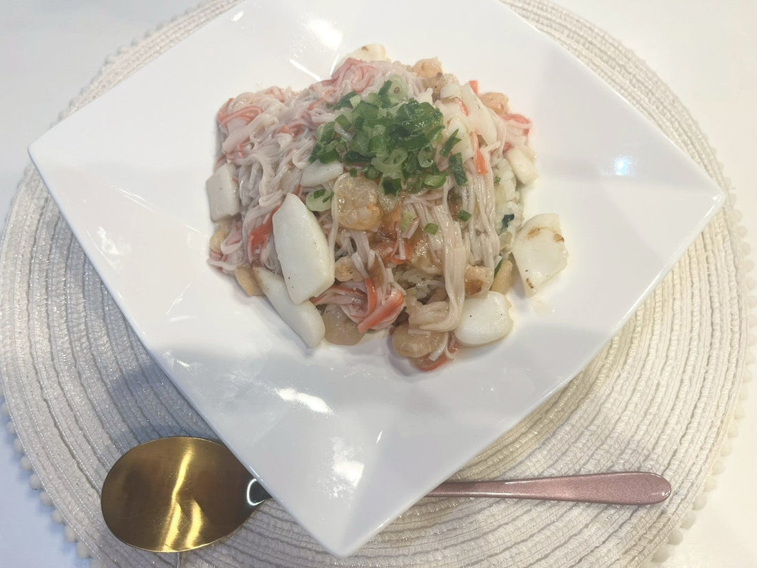 【味わいだし】海鮮あんかけチャーハン