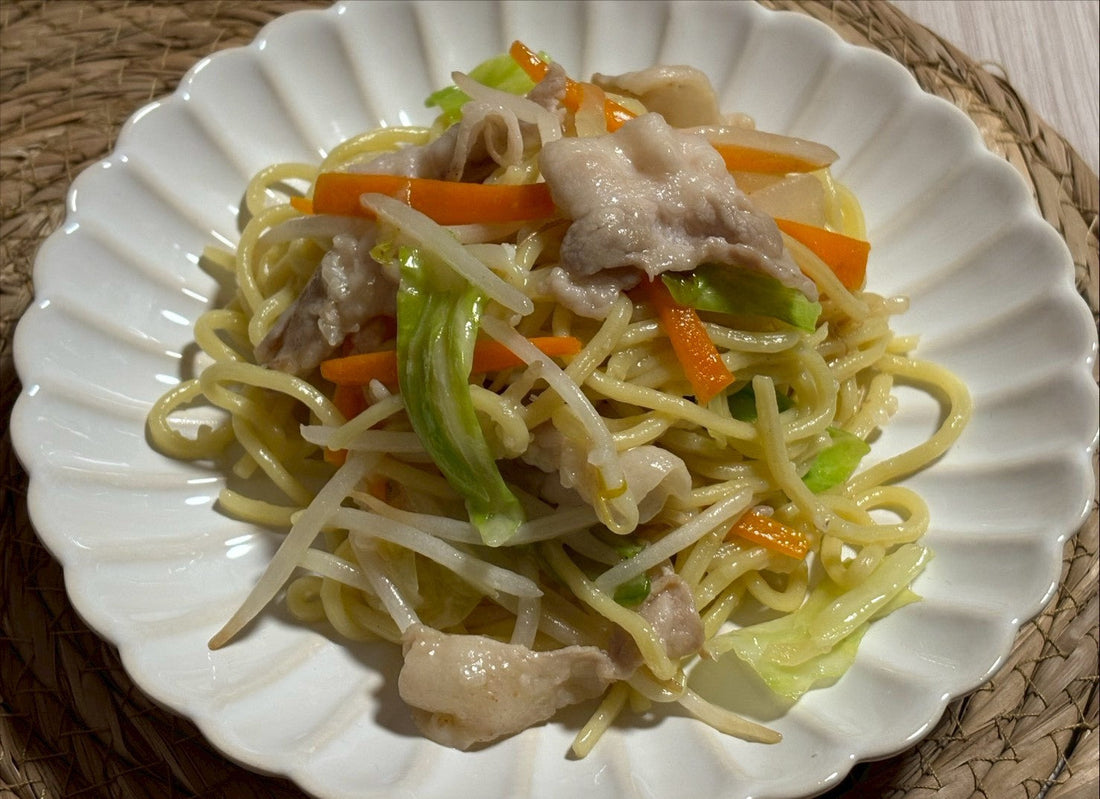 【味わいだし】味わいだしの塩麹焼きそば