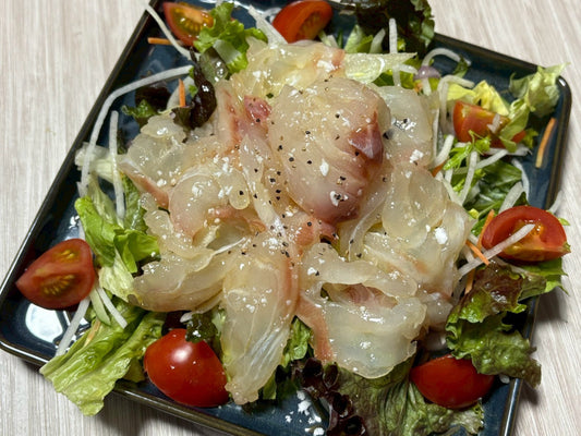 【味わいだし】鯛の簡単カルパッチョ